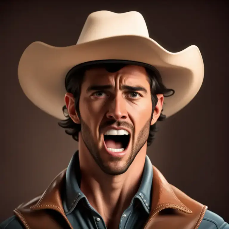 Visual representation of "twang" - A strong accent, especially from the southern United States