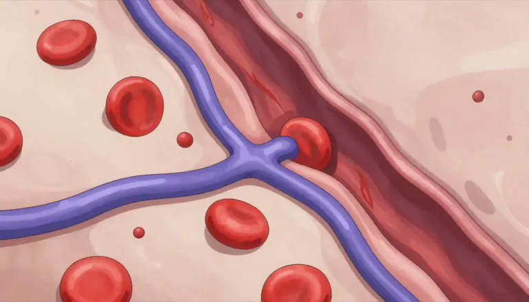 Visual representation of "venule" - A small vein that collects blood from capillaries and joins larger veins.