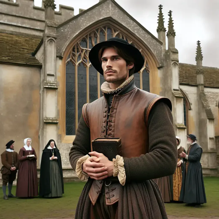 Visual representation of "nonconformist" - A member of a Protestant church in England or Wales that is not part of the Church of England