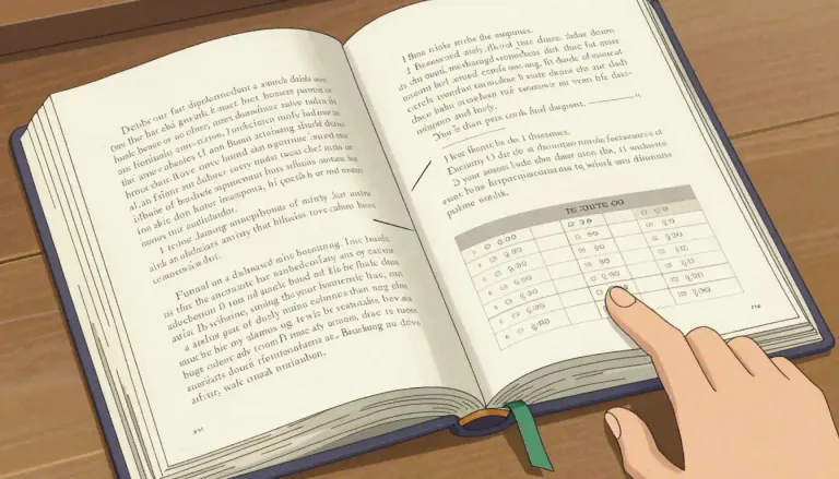 Visual representation of "endnote" - A note placed at the end of a book or document that provides additional information, references, or citations.