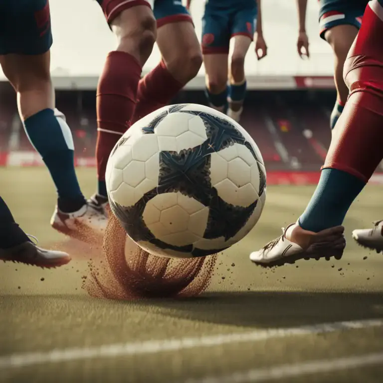 Visual representation of "fumble" - An act of dropping the ball