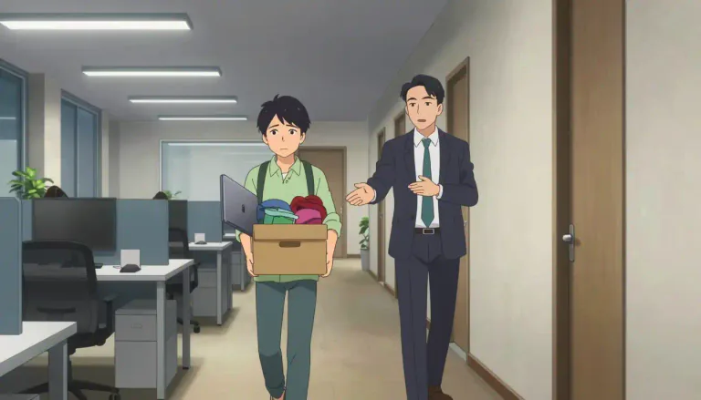 Visual representation of "furlough" - A period of time when an employee does not work and does not get paid, usually because there is not enough work or because of an agreement with their employer.