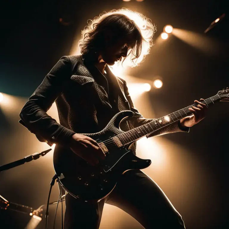 Visual representation of "axe" - A musical instrument similar to a guitar, especially in the world of rock music.
