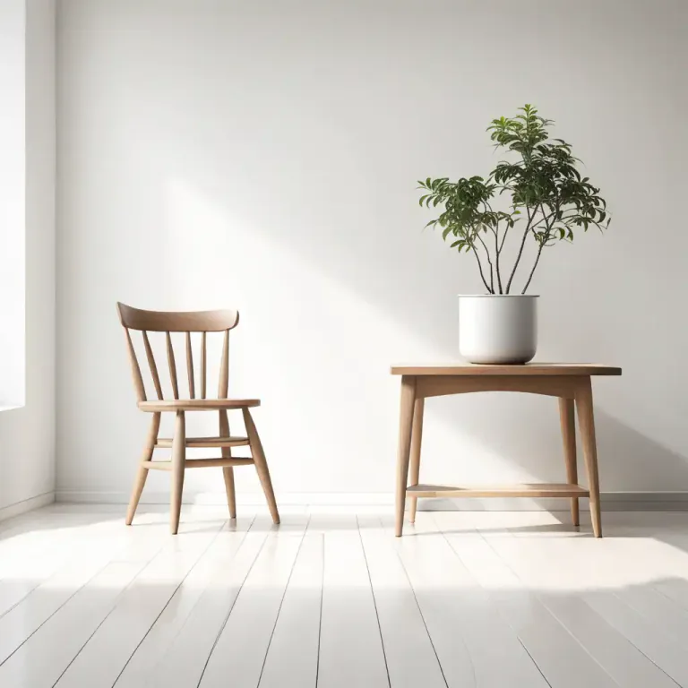 Visual representation of "chaste" - Not decorated, simple