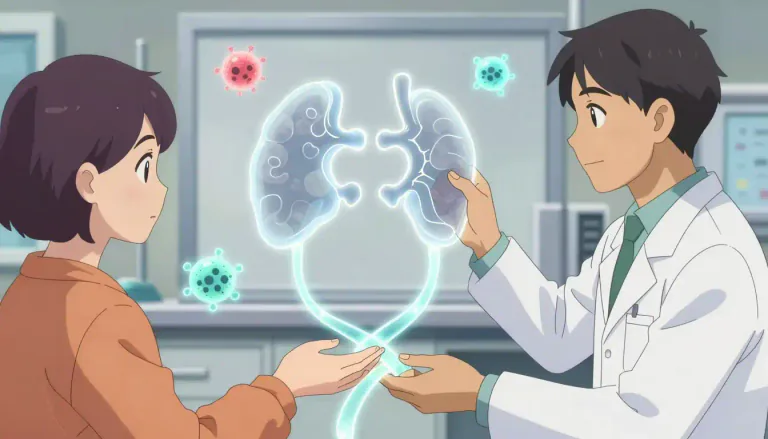 Visual representation of "histocompatibility" - Histocompatibility refers to the degree to which the tissue of one individual matches that of another, which is important for organ transplants and avoiding rejection by the immune system.