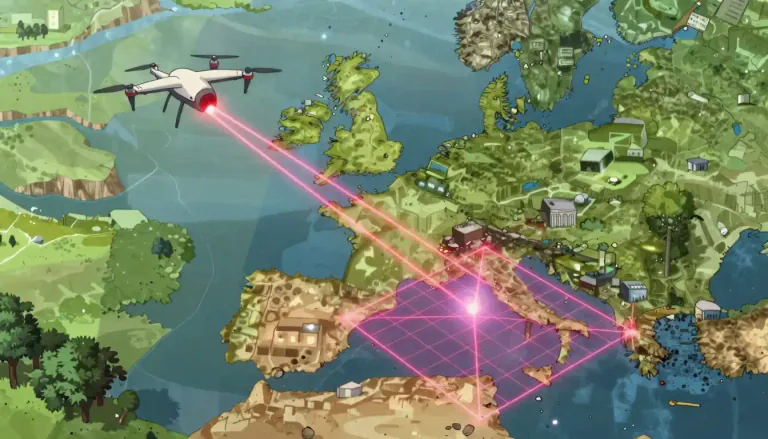 Visual representation of "lidar" - Lidar is a remote sensing method that uses light in the form of lasers to measure distances to the Earth.