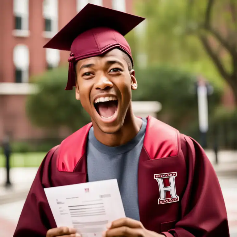 Visual representation of "get into" - To be accepted to a school, program, or club.