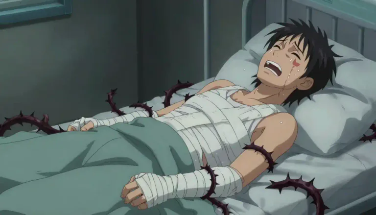 Visual representation of "torturous" - Causing severe pain or suffering.