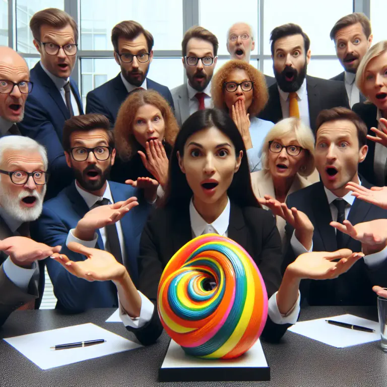Visual representation of "outlandish" - Not used or accepted by most people; different from what is usual or expected.
