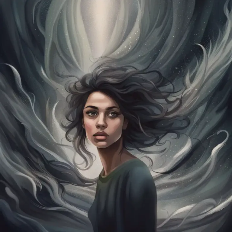 Visual representation of "outward" - Seen by others, not related to what you might feel on the inside.