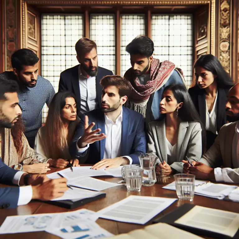 Visual representation of "adjudicate" - To make a formal judgment or decision about a problem or disagreement