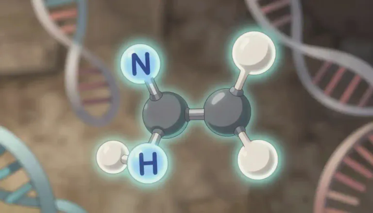 Visual representation of "amino" - Amino refers to an organic compound containing the amino group (−NH2), which is essential in the structure of proteins.