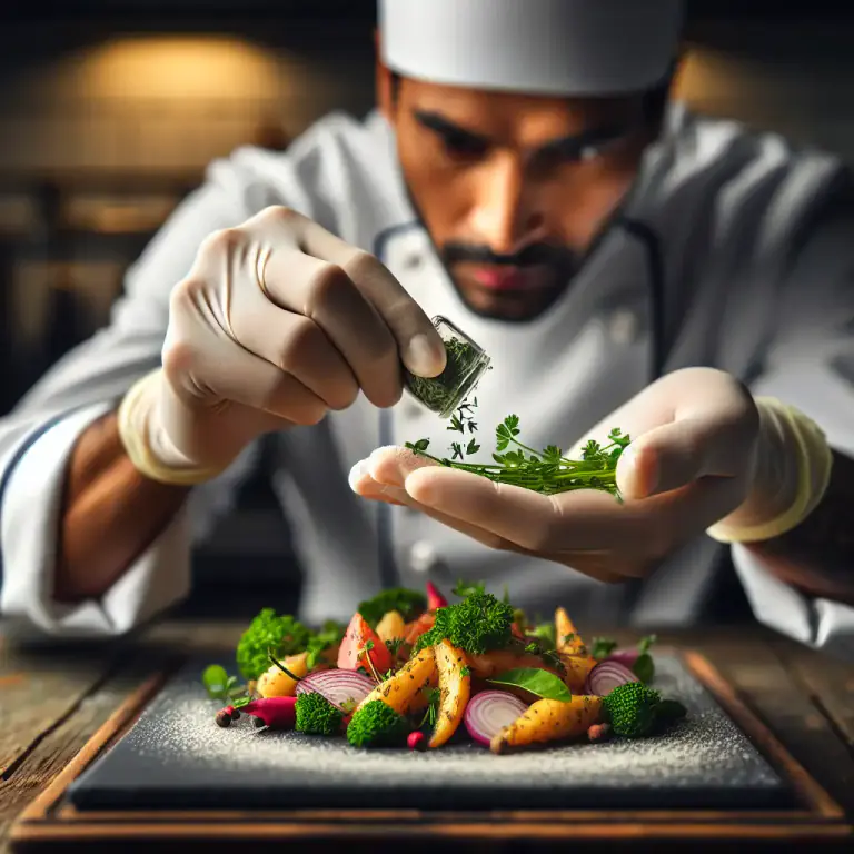 Visual representation of "savour" - to give a particular flavour to a food or drink