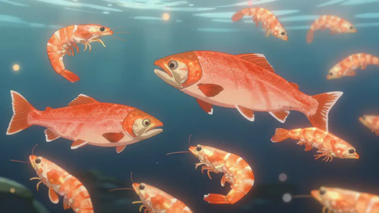Visual representation of "astaxanthin" - Astaxanthin is a reddish pigment belonging to the carotenoid family. It is primarily found in marine organisms and is known for its antioxidant properties.