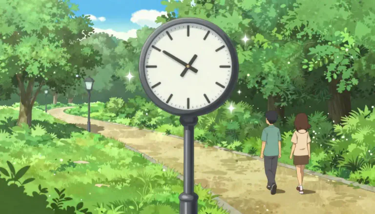 Visual representation of "thereabouts" - Around that place, time, or number.