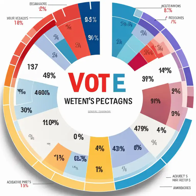 Visual representation of "pie" - A type of chart or graph