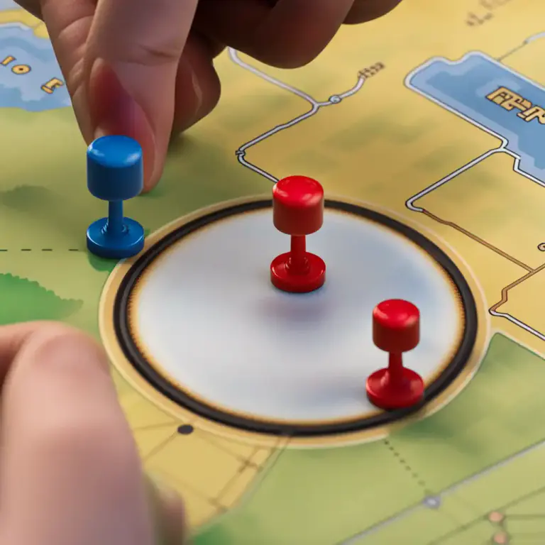 Visual representation of "checker" - A small round disc used as a place marker or awarded for success in a competitive activity.
