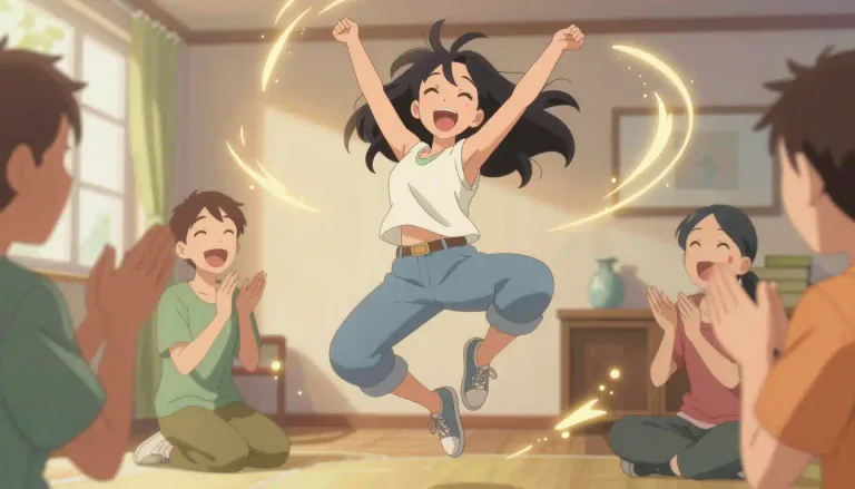 Visual representation of "sprightliness" - The quality of being lively and energetic