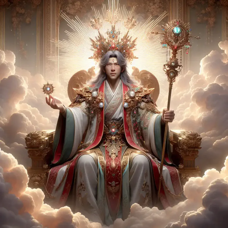 Visual representation of "king" - A title given to God or Christ