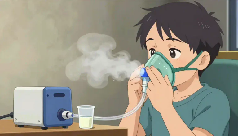 Visual representation of "nebuliser" - A nebuliser is a device that turns liquid medication into a fine mist for inhalation, often used to treat respiratory issues.