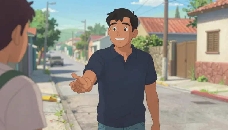 Visual representation of "ese" - A man or guy, often used to refer to people in a friendly way. It's especially used among Mexican American men.