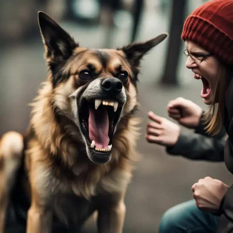 Visual representation of "bare your teeth" - To show your teeth aggressively, usually to intimidate or express anger