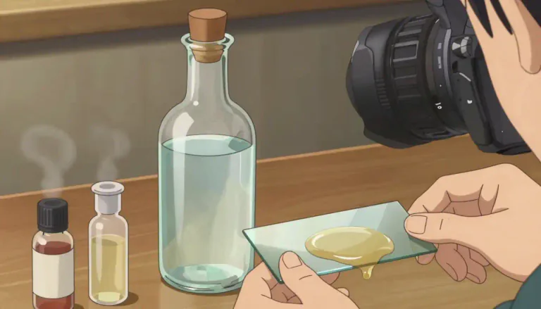 Visual representation of "collodion" - A flammable, syrupy solution of nitrocellulose in ether and alcohol, used in photography and as a topical surgical dressing.