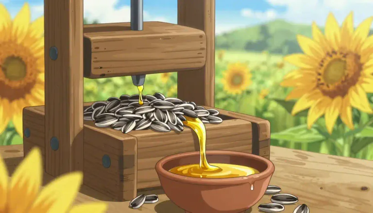 Visual representation of "oilseed" - A type of seed that is grown specifically for the extraction of oil.