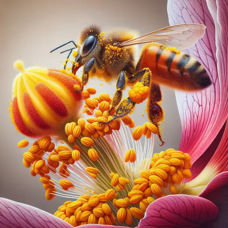 Visual representation of "stigma" - In botany, the part of a flower where pollen grains germinate