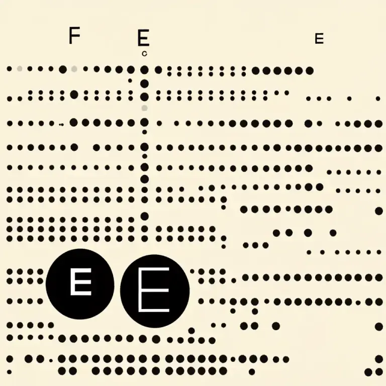 Visual representation of "dot" - In Morse Code, it represents the short signal.