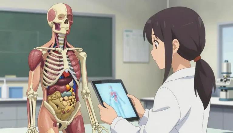 Visual representation of "anatomy" - The study of the structure of living things