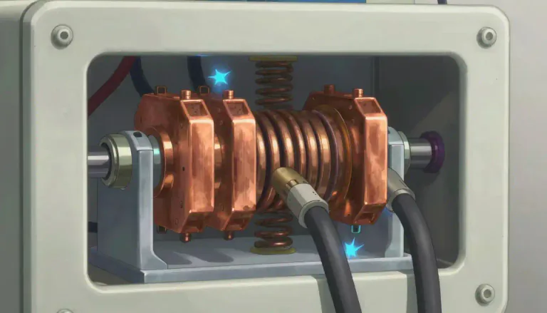 Visual representation of "contactor" - A contactor is an electromechanical switch used in electrical circuits to control a large amount of electricity.