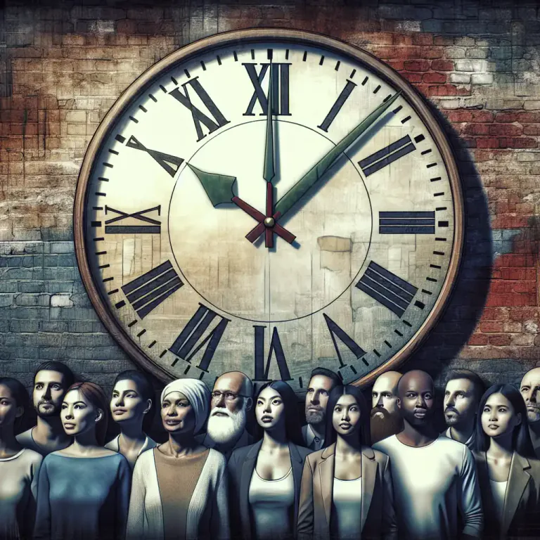 Visual representation of "present" - At this moment or now.
