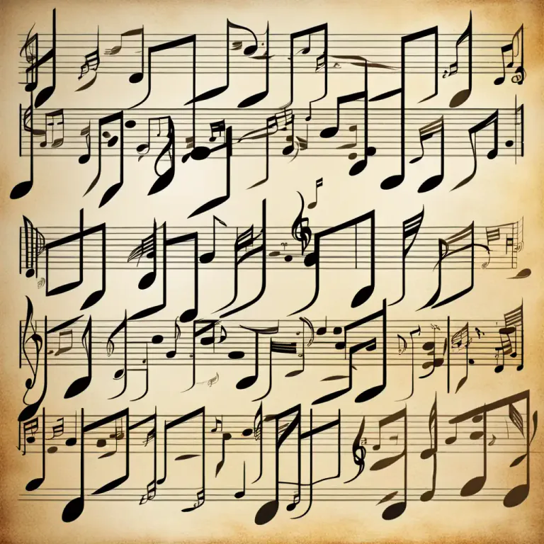Visual representation of "resolve" - in music, to move from a discordant note or chord to a concordant one