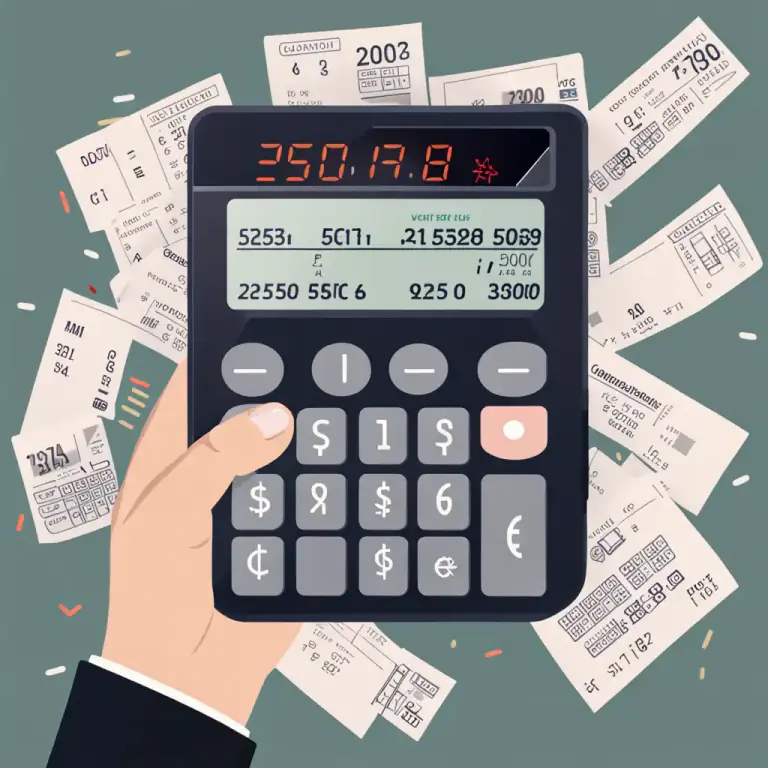 Visual representation of "total" - to add up numbers or amounts