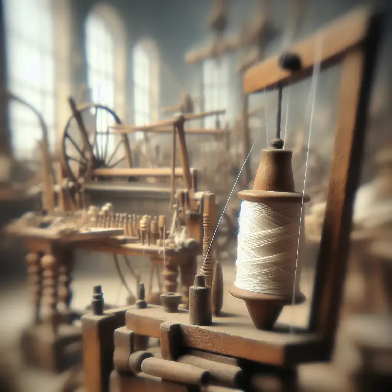 Visual representation of "bobbin" - A small piece of wood, metal or plastic around which thread or yarn is wound.