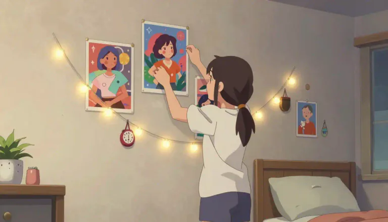 Visual representation of "decorate" - To make something look more attractive by adding things to it