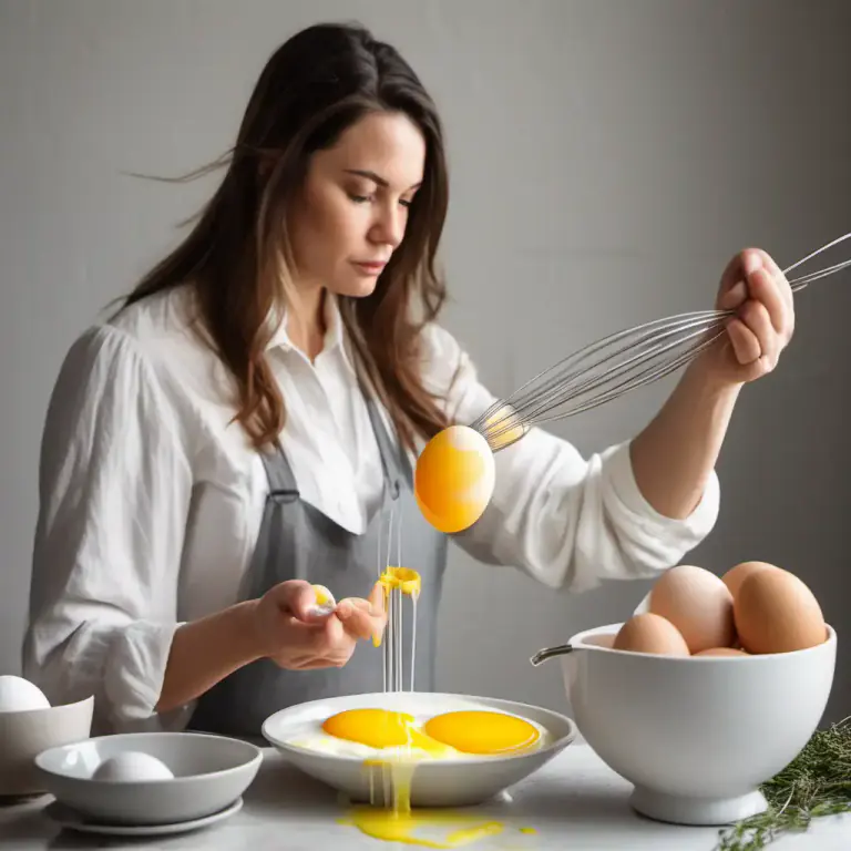 Visual representation of "beat to" - To mix liquid ingredients fiercely until they are fully combined.