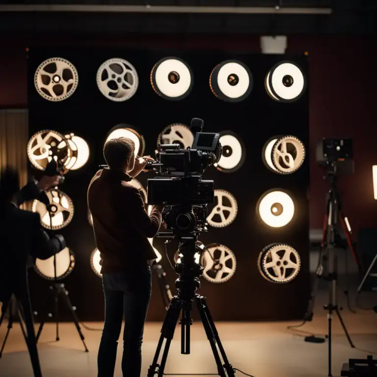 Visual representation of "documentary" - Related to or used in the making of a documentary.