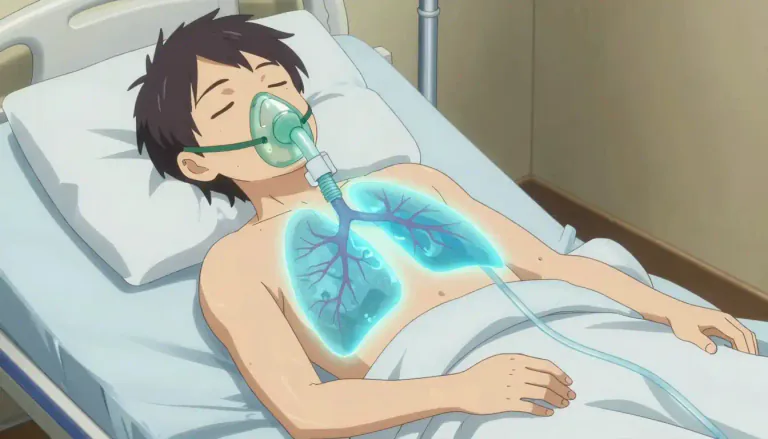 Visual representation of "hypoxic" - A condition in which there is a deficiency in the amount of oxygen reaching the tissues.