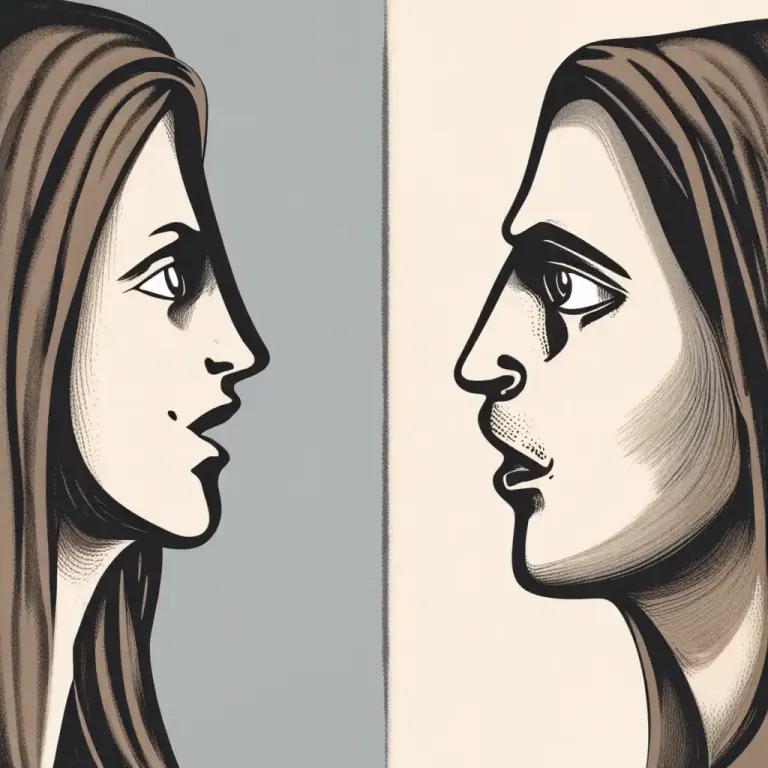 Visual representation of "silent" - Not openly expressed or stated, but underlying or unspoken