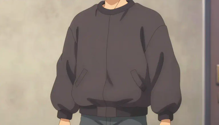 Visual representation of "blouson" - A blouson is a type of loose-fitting jacket that is typically gathered at the waist and may have a band at the bottom.