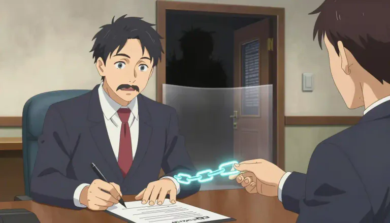 Visual representation of "noncompete" - A legal agreement that restricts a person from entering into a business competition with another party.
