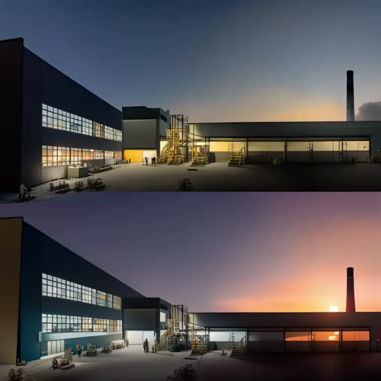 Visual representation of "night and day" - The twenty-four hour period of a day