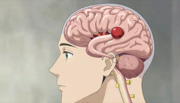 Visual representation of "meningioma" - A meningioma is a usually benign tumor that arises from the meninges, the protective membrane covering the brain and spinal cord.