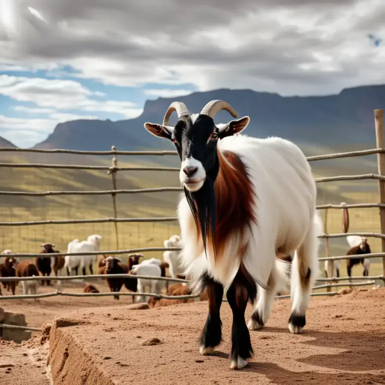 Visual representation of "boer" - A type of goat breed originally from South Africa