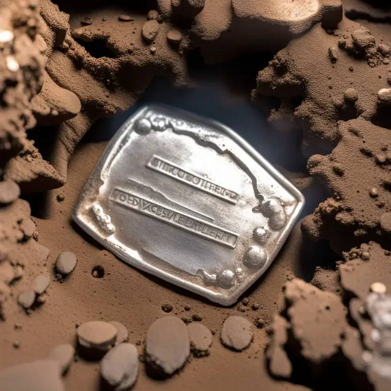 Visual representation of "argentine" - A rare silvery metal, now generally identified with the element silver