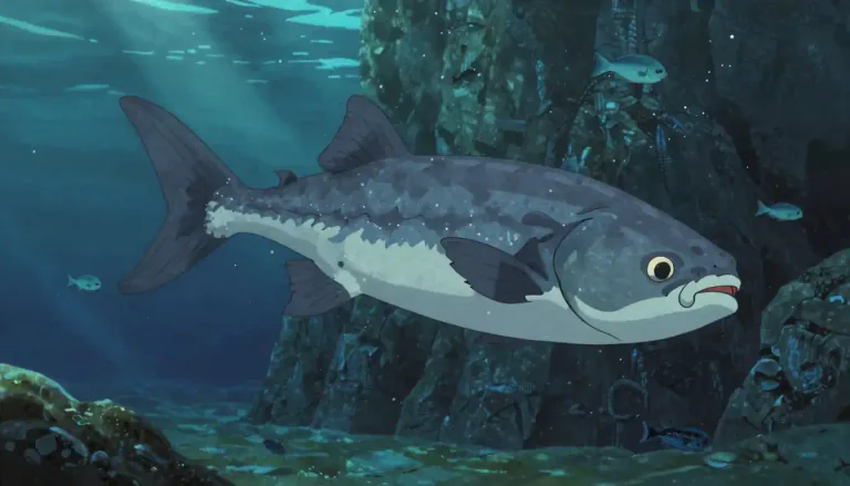 Visual representation of "coelacanth" - A type of fish that lived millions of years ago and is thought to be extinct, but was found alive in the 20th century