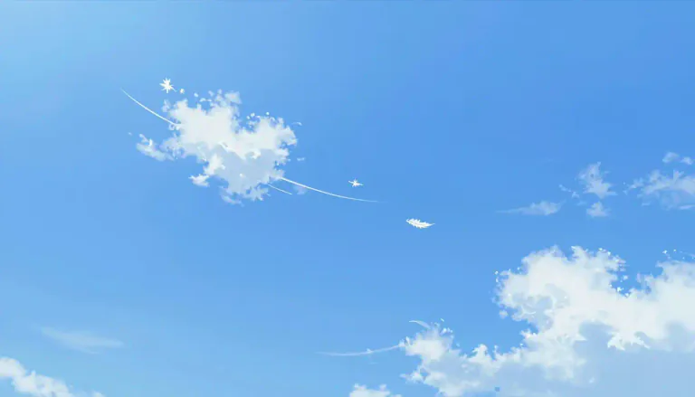 Visual representation of "wisp" - A small piece or amount of something, typically something that is light or thin