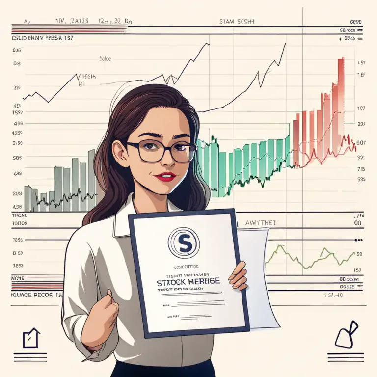 Visual representation of "warrant" - A type of security that lets the owner buy stock at a certain price